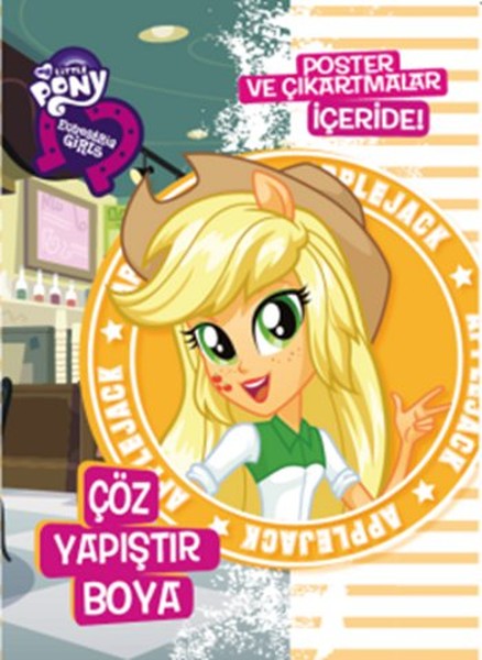 My Little Pony EQ Girls Çöz Yapıştır Boya 1