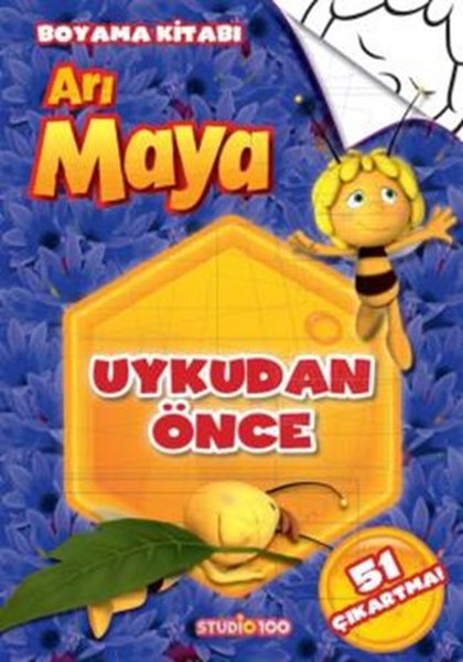 Arı Maya Uykudan Önce Boyama Kitabı