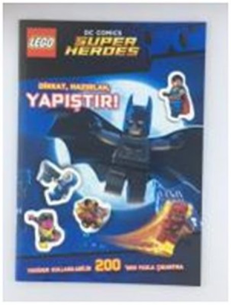 Lego Dc Comics Super Heroes Dikkat, Hazırlan, Yapıştır