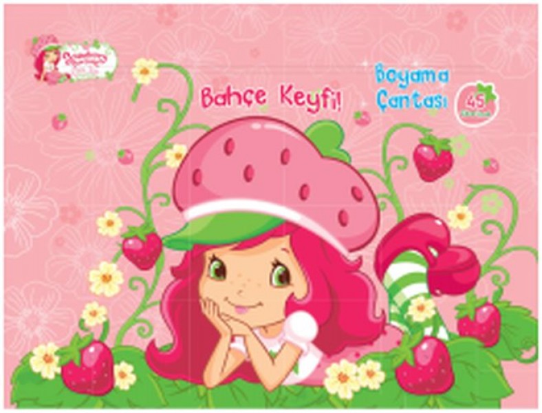 Çilek Kız Bahçe Keyfi Boyama Çantası