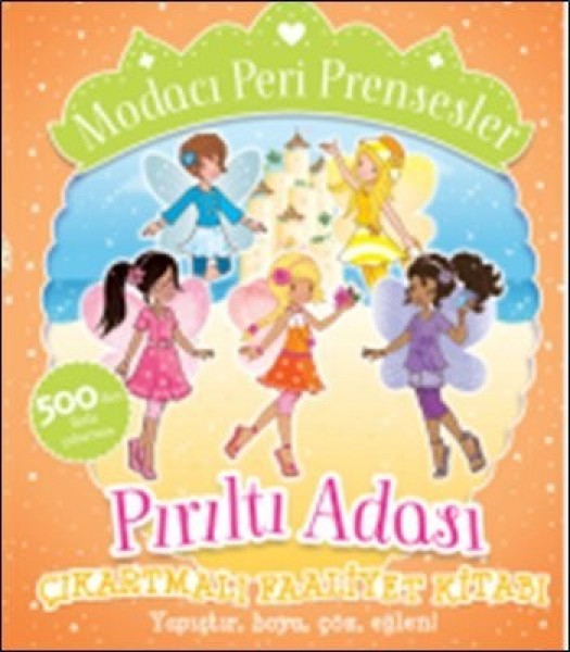 Modacı Peri Prensesler Pırıltı Adası Çıkartmalı Faaliyet Kitabı