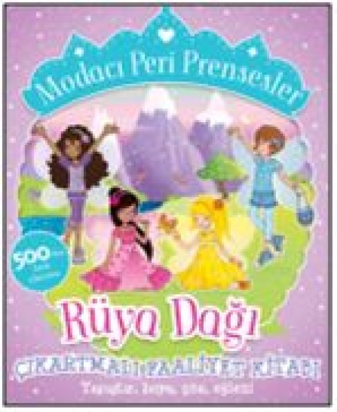 Modacı Peri Prensesler Rüya Dağı Çıkartmalı Faaliyet Kitabı
