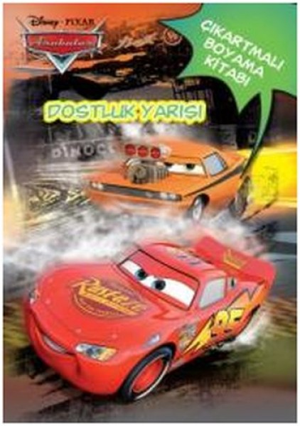 Disney Pixar Arabalar Dostluk Yarışı Çıkartmalı Boyama Kitabı
