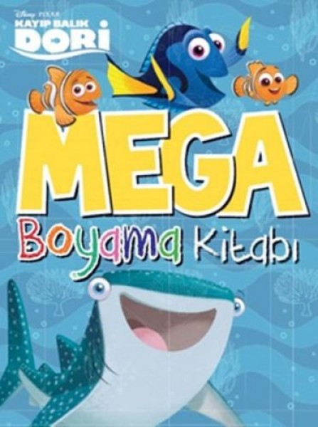 Disney Kayıp Balık Dori Mega Boyama Kitabı