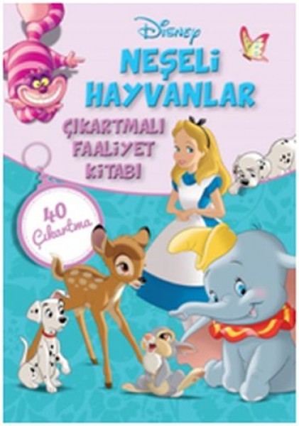 Disney Neşeli Hayvanlar Çıkartmalı Faaliyet Kitabı