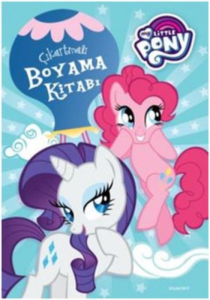 My Little Pony Çıkartmalı Boyama Kitabı