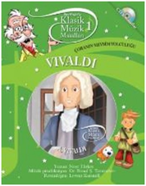 Klasik Müzik Masalları 1 Vivaldi Çobanın Mevsim Yolculuğu CDli Masallar