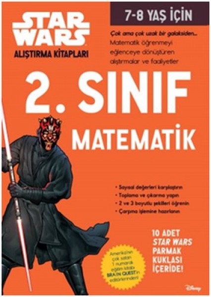 Starwars Alıştırma Kitapları 2. Sınıf Matematik 7 8 Yaş