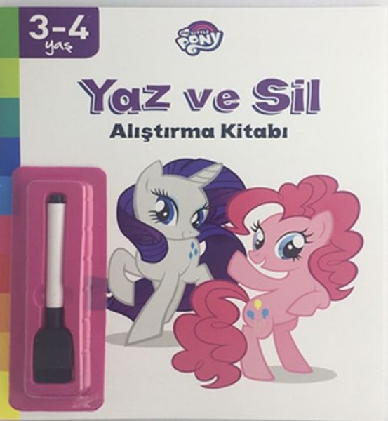 My Little Pony Yaz ve Sil Alıştırma Kitabı