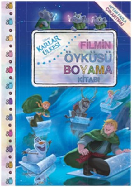 Disney Karlar Ülkesi Filmin Öyküsü Boyama Kitabı