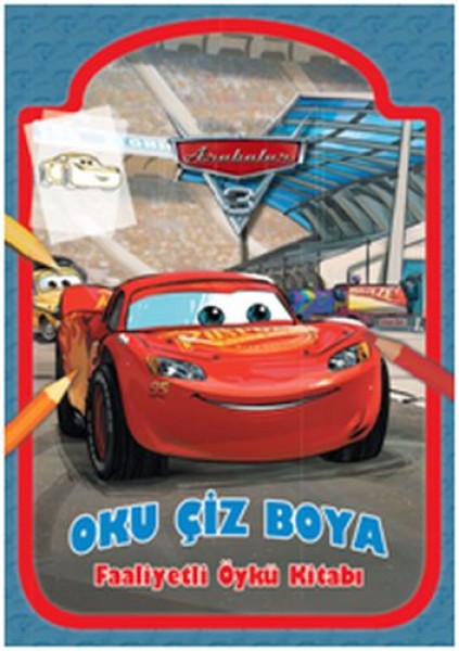 Arabalar 3 Oku, Çiz, Boya