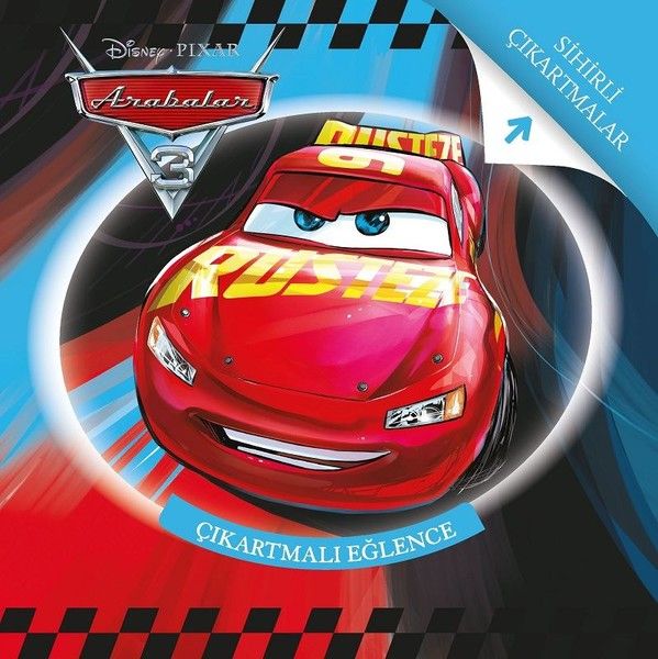 Arabalar 3 Çıkartmalı Eğlence