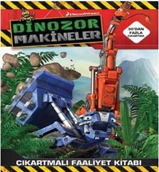 Dinazor Makineler Çıkartmalı Faaliyet Kitabı