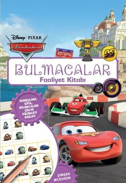 Arabalar Bulmacalar Faaliyet Kitabı