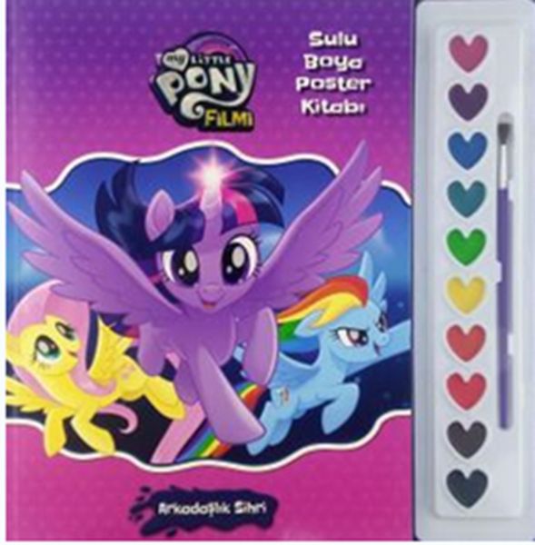 MLP Filmi Sulu Boya Poster Kitabı