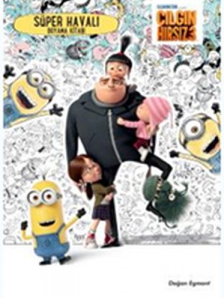 Çılgın Hırsız 3 Süper Havalı Boyama Kitabı