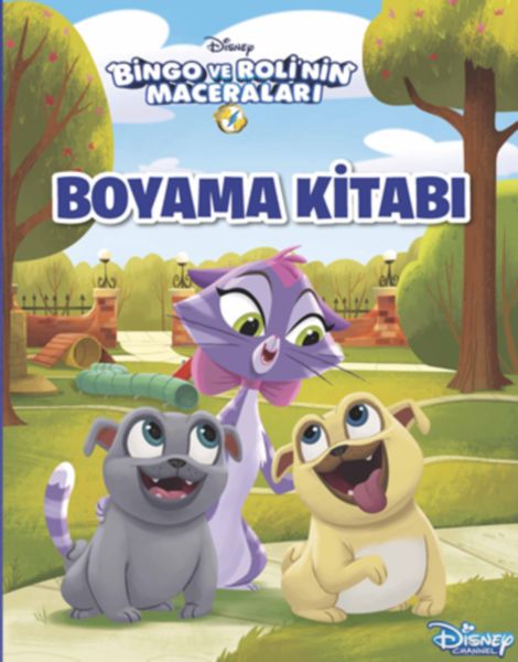 Bingo ve Roli'nin Maceraları Boyama Kitabı