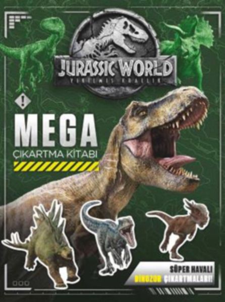Jurassic World Mega Çıkartma Kitabı