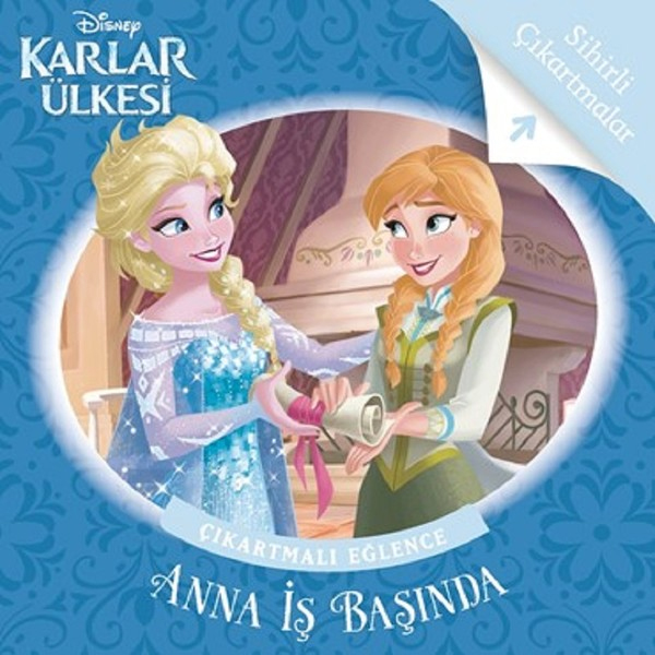 Disney Karlar Ülkesi Anna İş Başında Çıkartmalı Eğlence