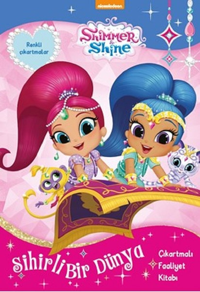 Shimmer and Shine Sihirli Bir Dünya Çıkartmalı Faaliyet