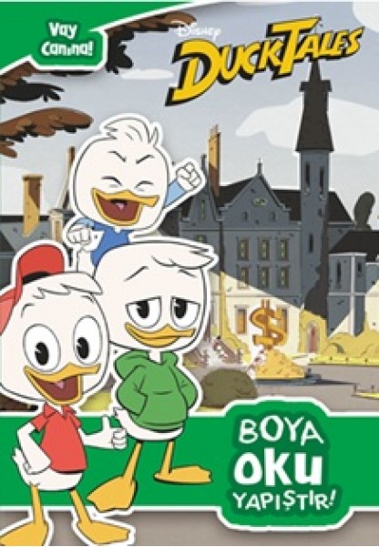 Disney Duck Tales Vay Canına Boya Oku Yapıştır