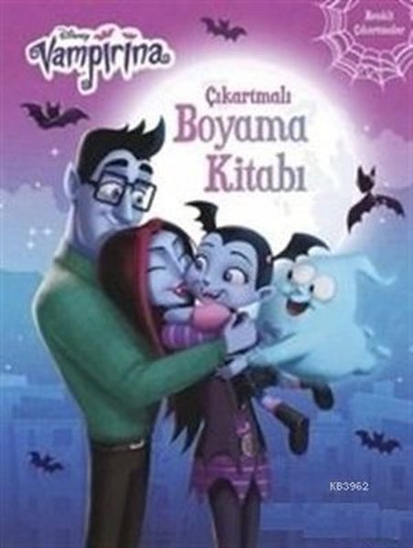 Vampirina Çıkartmalı Boyama Kitabım Kampanyalı