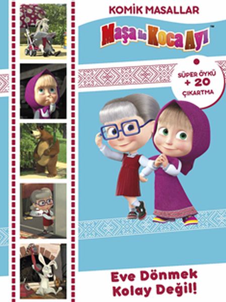 Maşa Komik Masallar Eve Dönmek Kolay Değil