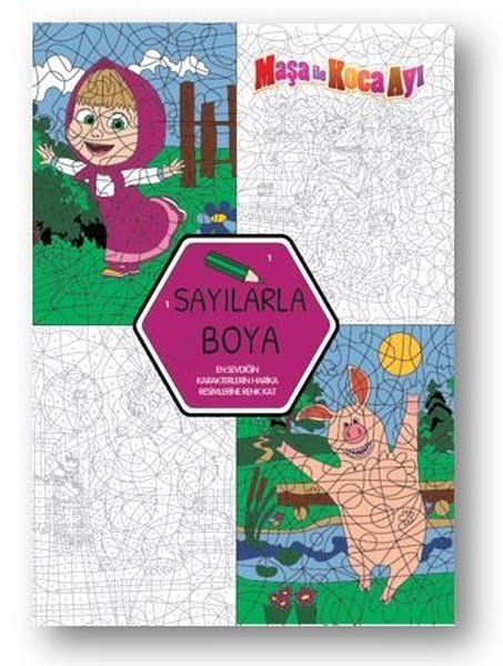 Sayılarla Boya Maşa ile Koca Ayı