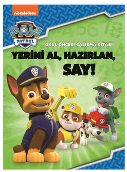 Paw Patrol Okul Öncesi Çalışma Kitabı