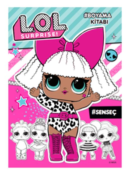Lol Suprise Sen Seç Boyama Kitabı
