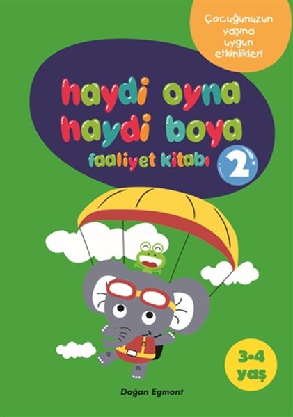 Haydi Oyna Haydi Boya Faaliyet Kitabı 2 3 4 Yaş