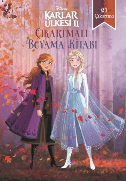 Disney Karlar Ülkesi 2 Çıkartmalı Boyama Kitabı