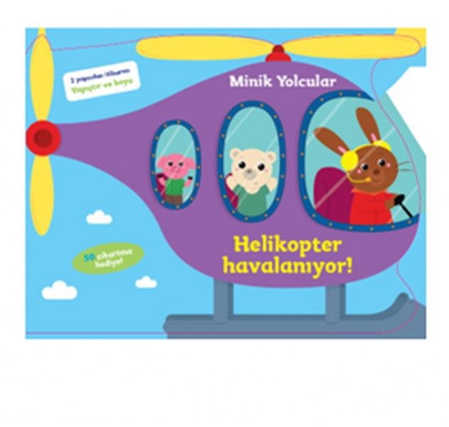 Minik Yolcular Helikopter Havalanıyor