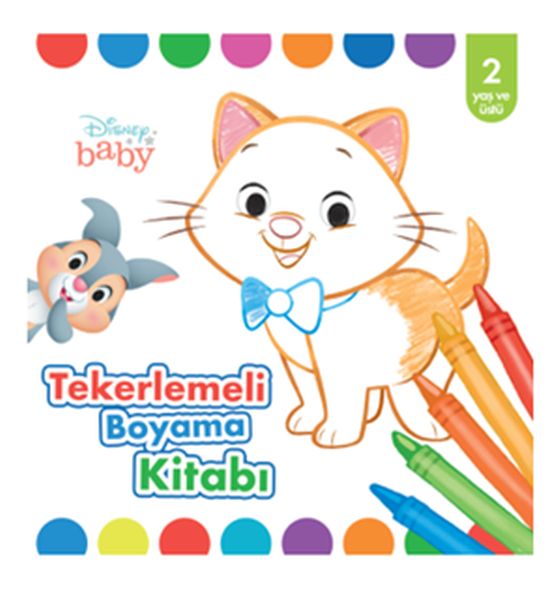 Disney Baby Tekerlemeli Boyama Kitabı