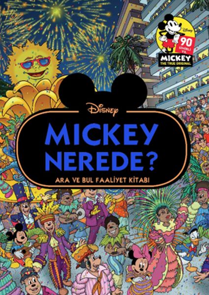 Disney Mickey Nerede Ara ve Bul Faaliyet Kitabı
