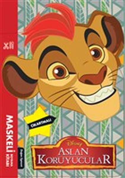 Disney Aslan Koruyucular Maskeli Boyama Kitabı