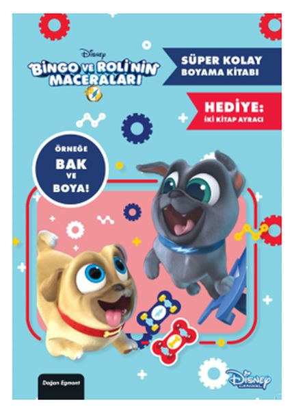 Disney Bingo ve Roli'nin Maceraları Süper Kolay Boyama Kitabı