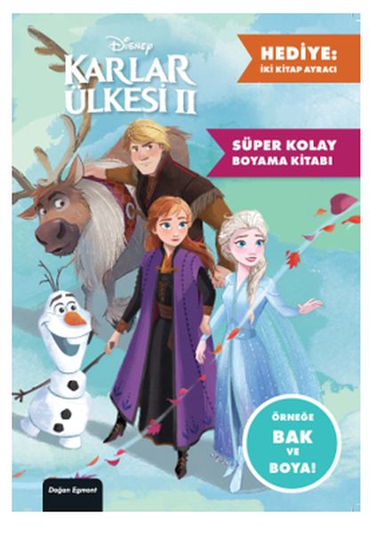 Disney Karlar Ülkesi 2 Süper Kolay Boyama Kitabı