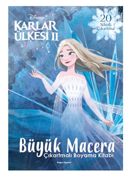 Disney Karlar Ülkesi 2 Büyük Macera Çıkartmalı Boyama Kitabı