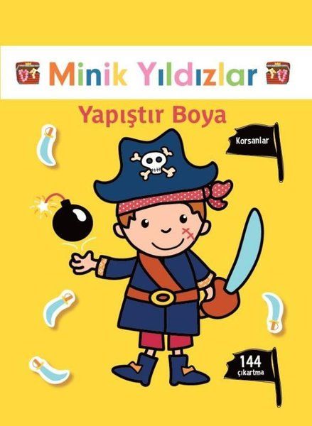 Korsanlar Yapıştır Boya Minik Yıldızlar