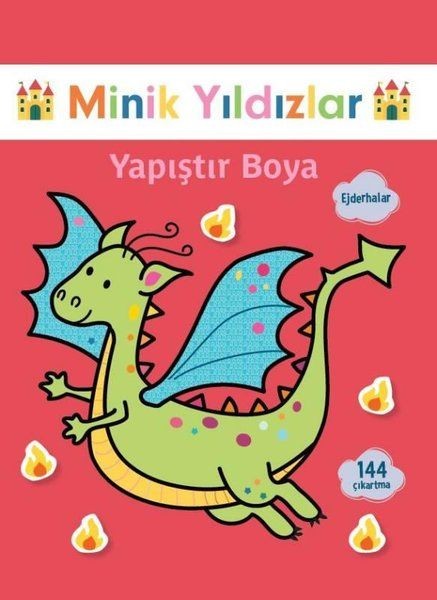 Ejderhalar Yapıştır Boya Minik Yıldızlar