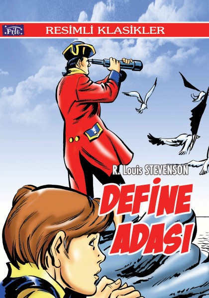 Resimli Klasikler Dizisi Define Adası