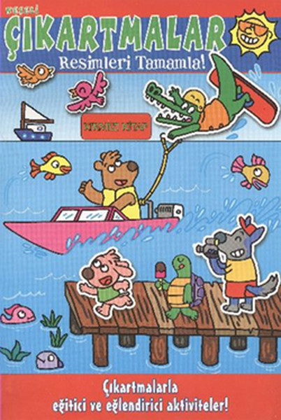 Neşeli Çıkartmalar Kırmızı Kitap