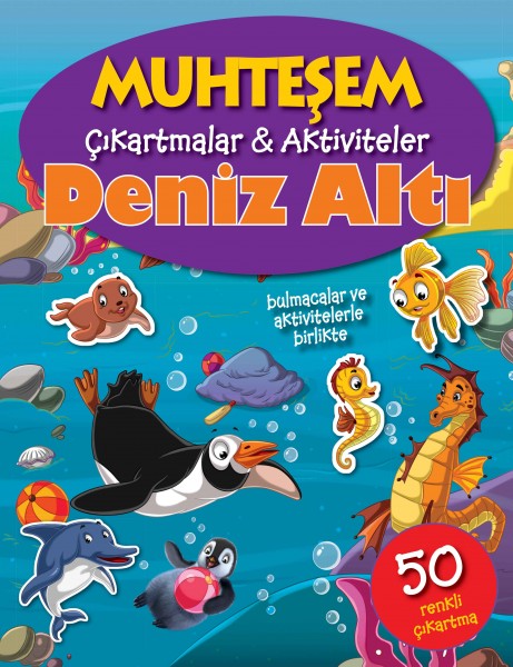 Muhteşem Çıkartmalar ve Aktiviteler Deniz Altı