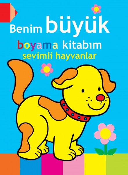 Benim Büyük Boyama Kitabım Sevimli Hayvanlar