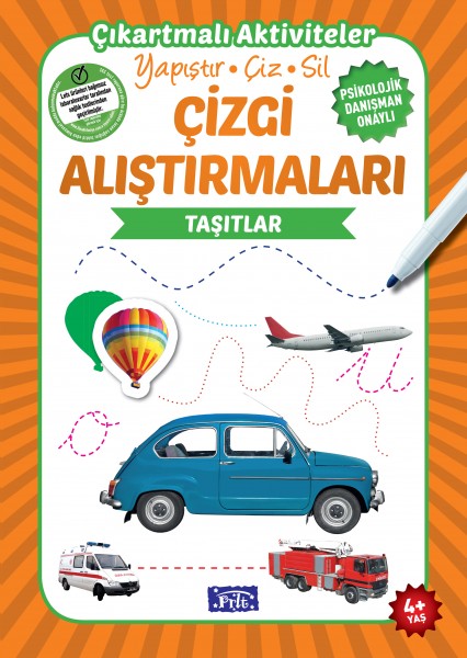 Taşıtlar Çizgi Alıştırmaları