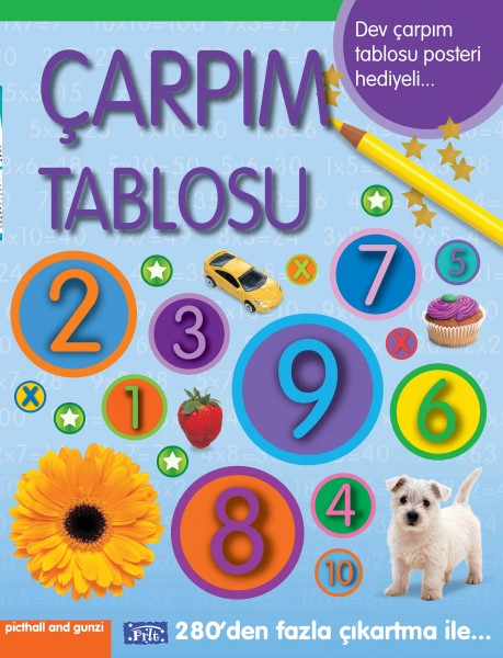 Çarpım Tablosu Poster Hediyeli