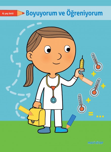 Boyuyorum ve Öğreniyorum Mavi Kitap 4 Yaş