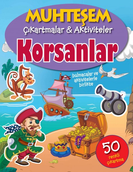 Muhteşem Çıkartmalar ve Aktiviteler Korsanlar