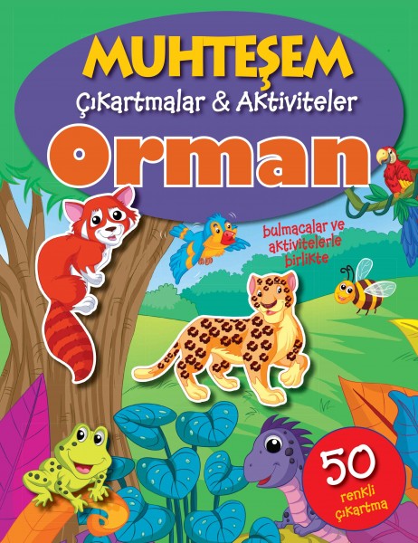 Muhteşem Çıkartmalar ve Aktiviteler Orman